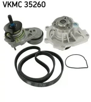 1.6 16V Pompa wody+ zest paska klinowego FIAT STILO SKF