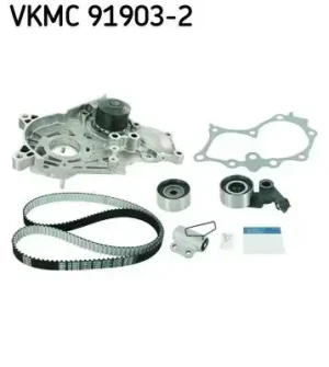 2.0 D-4D TOYOTA COROLLA IX Zestaw rozrządu + pompa wodna SKF