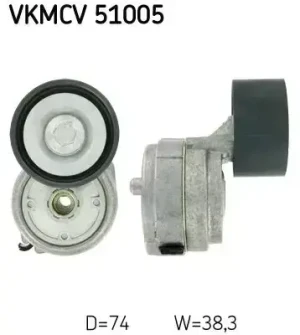 815 DA,, 615 D,, 818 D, 613 D,, 618 D, 813 DA,, 815 D,, 813 D, MERCEDES-BENZ VARIO B667, B670, B668 Rolka napinacza paska klinowego SKF