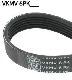 Pasek klinowy wielorowkowy 6pk VW TOURAN 1 1.6 FSI SKF