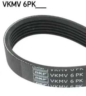 Pasek klinowy wielorowkowy 6pk VW GOLF 5 3.2 R32 SKF