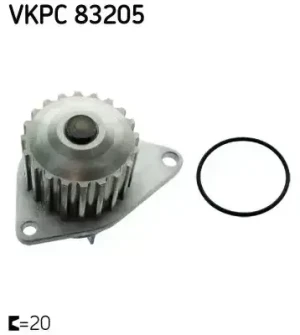 14, 14 E, 11 CITROËN BX Pompa wody Pompa wody SKF