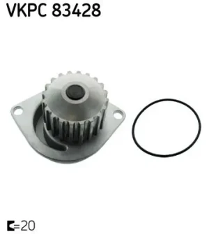 14 4x4, 14 (ZA), 15 D, 1.4 GTi CITROËN AX Pompa wody Pompa wody SKF