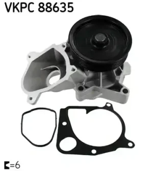2.0 d BMW E83 Pompa wody Pompa wody SKF