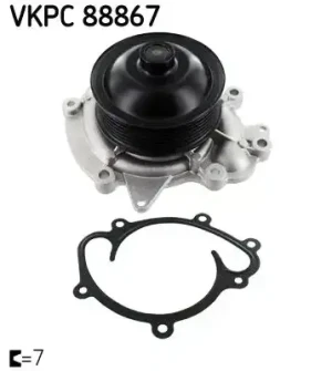122 CDI, 120 CDI MERCEDES-BENZ VITO W639 Pompa wody Pompa wody SKF