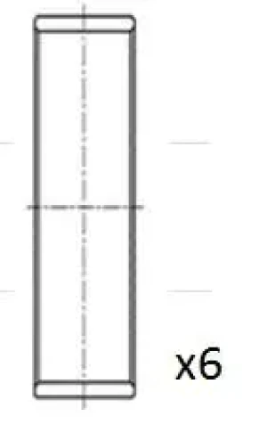 BB2018-050 FAI AutoParts Panewka korbowodowa nadwymiar 0,5mm fai autoparts
