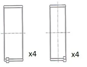 2.0 D Panewka korbowodowa nadwymiar 0,3mm fai autoparts FIAT SCUDO FAI AutoParts