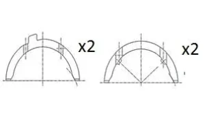 1.9 TDI, 1.8 T, 1.6, 1.8 Podkładka dystansowa wału korbowego fai autoparts AUDI A4 B5 FAI AutoParts