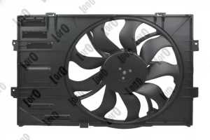 Wentylator chłodnicy 600w z ramą VW TRANSPORTER T5 2.0, 2.0 TSI, 2.0 TDI ABAKUS