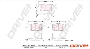 Klocki hamulcowe dr!ve+ HONDA CIVIC VIII Dr!ve+