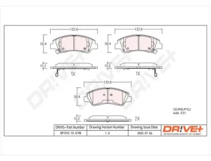 Klocki hamulcowe przód dr!ve+ HYUNDAI i10 II Dr!ve+