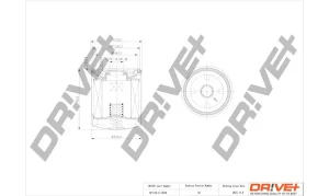 Filtr oleju dr!ve+ ROVER 25 I Dr!ve+