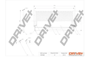 Filtr oleju dr!ve+ MERCEDES-BENZ KLASA G W463 Dr!ve+