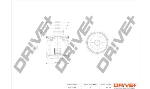 Filtr oleju dr!ve+ SKODA FELICIA I Kombi (6U5) Dr!ve+