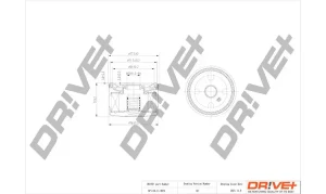 Filtr oleju dr!ve+ FIAT PUNTO II Dr!ve+