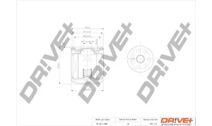 Filtr oleju dr!ve+ FORD S-MAX I Dr!ve+