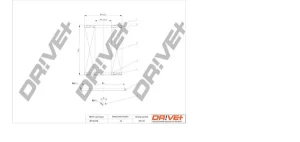 Filtr oleju dr!ve+ MERCEDES-BENZ CLS C218 Dr!ve+