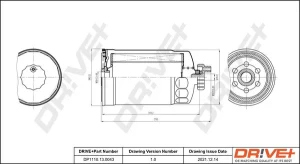 1.9 TDI Filtr paliwa diesel dr!ve+ AUDI A4 B5 Dr!ve+