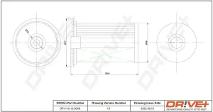 2.5 CDTI, 2.5 DTI, 2.0 CDTI, 1.9 DI, 1.9 DTI Filtr paliwa diesel dr!ve+ OPEL VIVARO A Dr!ve+