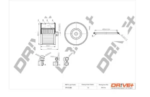 2.0 D Filtr paliwa diesel dr!ve+ FIAT SCUDO Skrzynia (270_, 272_) Dr!ve+