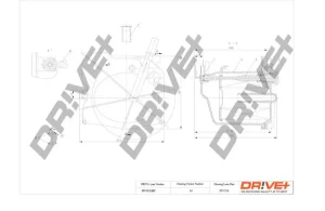 1.6 D Filtr paliwa podgrzewany diesel dr!ve+ VOLVO S40 2 Dr!ve+