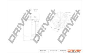 S 350, S 450, S 420, S 320 Filtr paliwa diesel dr!ve+ MERCEDES-BENZ KLASA S W221 Dr!ve+