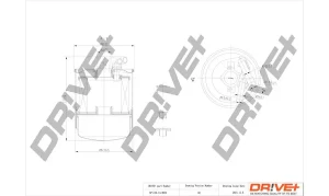 316 CDI Filtr paliwa dr!ve+ MERCEDES-BENZ SPRINTER B903 Dr!ve+