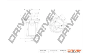 1.4 TDI, 1.2 TDI Filtr paliwa diesel dr!ve+ SEAT IBIZA IV Dr!ve+