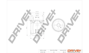 Filtr oleju dr!ve+ CITROËN C6 I Dr!ve+