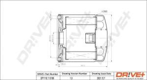 Filtr oleju dr!ve+ RENAULT CLIO IV Dr!ve+