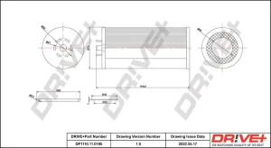 Filtr oleju dr!ve+ AUDI A4 B6 Dr!ve+