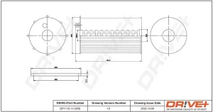 DP1110.11.0206 Dr!ve+ Filtr oleju dr!ve+