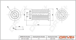 Filtr oleju dr!ve+ OPEL CASCADA Dr!ve+