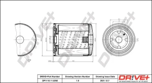 Filtr oleju dr!ve+ CARBODIES FX4 Dr!ve+
