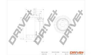 Filtr oleju dr!ve+ HYUNDAI PORTER Dr!ve+