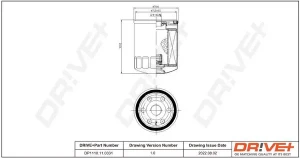 Filtr oleju dr!ve+ MAZDA 2 III Dr!ve+