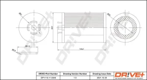 Filtr oleju dr!ve+ OPEL ASTRA K Dr!ve+