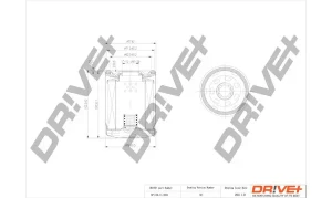 Filtr oleju dr!ve+ JAGUAR XK II Dr!ve+