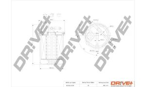 1.9 TDI Filtr paliwa dr!ve+ SKODA FABIA I Dr!ve+