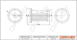 2.0 TDI Filtr paliwa pod czujnik wody dr!ve+ VW TIGUAN Dr!ve+