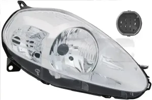fiat grande punto lampa przednia prawa 20-0850-05-2 TYC