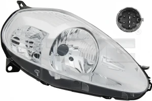 20-0850-25-2 TYC Reflektor lampa lewa z silnikiem elektrycznym