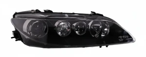 Reflektor lampa prawa z silnikiem elektrycznym MAZDA 6 I TYC