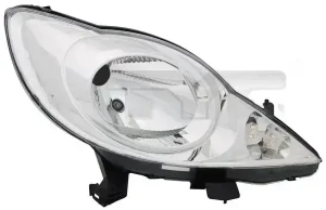 20-11607-15-2 TYC Reflektor lampa prawa z silnikiem elektrycznym