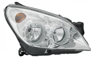 20-1208-05-2 TYC Reflektor lampa lewa z silnikiem elektrycznym