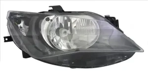 Reflektor lampa prawa z silnikiem elektrycznym SEAT IBIZA 4 TYC