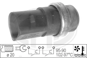Termowłącznik wentylatora chłodnicy VW POLO 1.4 TDI, 1.4 16V 330231 ERA