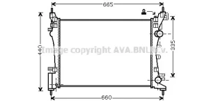 OLA2408 AVA QUALITY COOLING Chłodnica wody