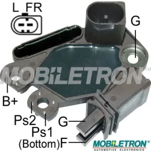 2.0, 2.5 TDI, 2.3 VR5, 1.8, 1.8 T, 1.6, 2.8 V6, 1.9 TDI VW PASSAT B5 Regulator napięcia MOBILETRON