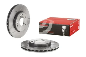 Tarcza hamulcowa przód MERCEDES-BENZ KLASA C CL203 BREMBO